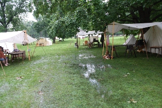 Medical row under water